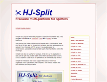 Tablet Screenshot of hjsplit.org